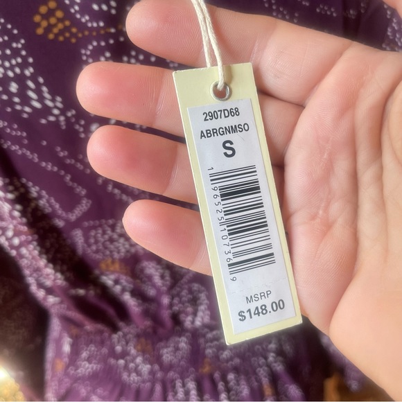 Max Studio NWT Boho Cinched Front Midi Dress - Picture 8 of 10